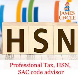 Professional Tax, HSN ,SAC code advisor A C Das in Purba Sinthee